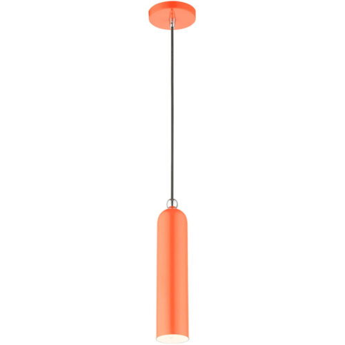 46751-77 1 Light Shiny Orange Pendant-Lighting LumensPendant Lights