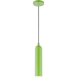 46751-78 1 Light Shiny Apple Green Pendant-Lighting LumensPendant Lights