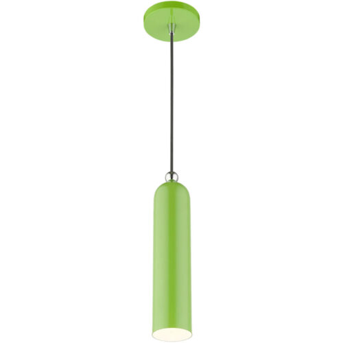 46751-78 1 Light Shiny Apple Green Pendant-Lighting LumensPendant Lights