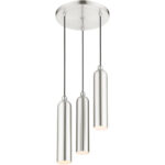 46753-91 3 Light Brushed Nickel Pendant-Lighting LumensPendant Lights