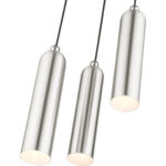 46753-91 3 Light Brushed Nickel Pendant-Lighting LumensPendant Lights