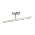 46842-91 2 Light Brushed Nickel Semi-Flush-Lighting LumensSemi Flush