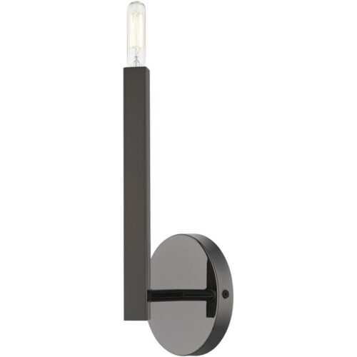 46980-46 1 Light Black Chrome ADA Sconce-Lighting LumensWall Sconces