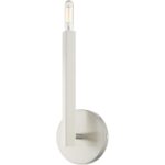 46980-91 1 Light Brushed Nickel ADA Sconce-Lighting LumensWall Sconces