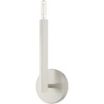 46980-91 1 Light Brushed Nickel ADA Sconce-Lighting LumensWall Sconces