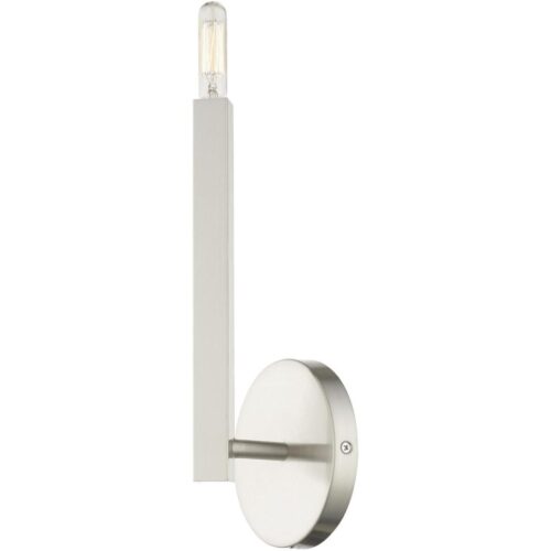 46980-91 1 Light Brushed Nickel ADA Sconce-Lighting LumensWall Sconces