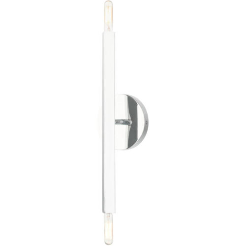 46981-05 2 Light Polished Chrome ADA Sconce-Lighting LumensWall Sconces