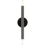 46981-46 2 Light Black Chrome ADA Sconce-Lighting LumensWall Sconces