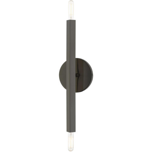 46981-46 2 Light Black Chrome ADA Sconce-Lighting LumensWall Sconces