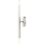 46981-91 2 Light Brushed Nickel ADA Sconce-Lighting LumensWall Sconces