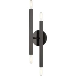 46982-46 4 Light Black Chrome ADA Sconce-Lighting LumensWall Sconces