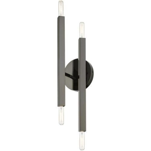 46982-46 4 Light Black Chrome ADA Sconce-Lighting LumensWall Sconces