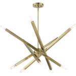 46986-01 10 Light Antique Brass Chandelier-Lighting LumensChandeliers