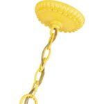 49066-82 6 Light Shiny Yellow Large Chandelier-Lighting LumensChandeliers