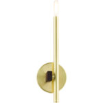 49341-12 1 Light Satin Brass ADA Single Sconce-Lighting LumensWall Sconces