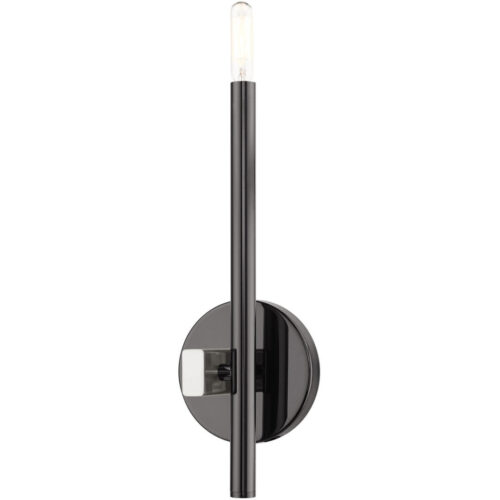 49341-46 1 Light Black Chrome ADA Single Sconce-Lighting LumensWall Sconces