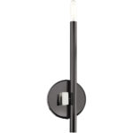 49341-46 1 Light Black Chrome ADA Single Sconce-Lighting LumensWall Sconces