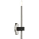 49341-91 1 Light Brushed Nickel ADA Single Sconce-Lighting LumensWall Sconces