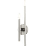 49342-91 2 Light Brushed Nickel ADA Double Sconce-Lighting LumensWall Sconces