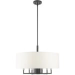 49376-76 7 Light Scandinavian Gray Pendant Chandelier-Lighting LumensChandeliers