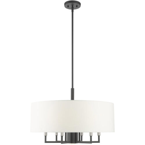 49376-76 7 Light Scandinavian Gray Pendant Chandelier-Lighting LumensChandeliers