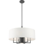 49376-76 7 Light Scandinavian Gray Pendant Chandelier-Lighting LumensChandeliers