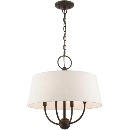 49444-92 4 Light English Bronze  Pendant Chandelier-Lighting LumensChandeliers