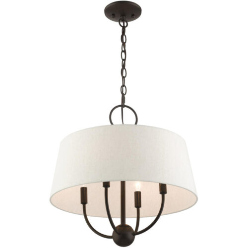 49444-92 4 Light English Bronze  Pendant Chandelier-Lighting LumensChandeliers