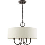 49804-92 4 Light English Bronze  Pendant Chandelier-Lighting LumensChandeliers