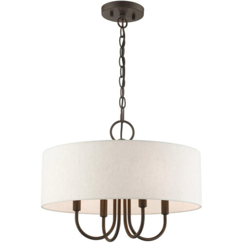 49804-92 4 Light English Bronze  Pendant Chandelier-Lighting LumensChandeliers