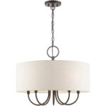 49805-92 5 Light English Bronze  Pendant Chandelier-Lighting LumensChandeliers