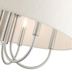 49806-91 7 Light Brushed Nickel Pendant Chandelier-Lighting LumensChandeliers