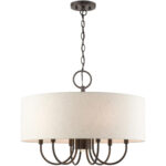 49806-92 7 Light English Bronze Pendant Chandelier-Lighting LumensChandeliers