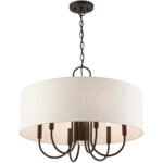 49806-92 7 Light English Bronze Pendant Chandelier-Lighting LumensChandeliers