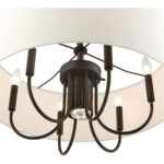 49806-92 7 Light English Bronze Pendant Chandelier-Lighting LumensChandeliers