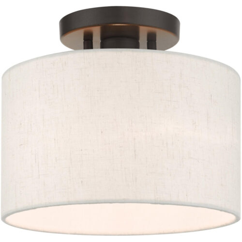 49808-92 1 Light English Bronze Semi Flush-Lighting LumensSemi Flush