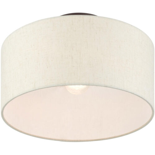 49809-92 1 Light English Bronze Semi Flush-Lighting LumensSemi Flush