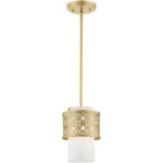 49861-33 1 Light Soft Gold Single Pendant-Lighting LumensPendant Lights