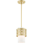 49861-33 1 Light Soft Gold Single Pendant-Lighting LumensPendant Lights