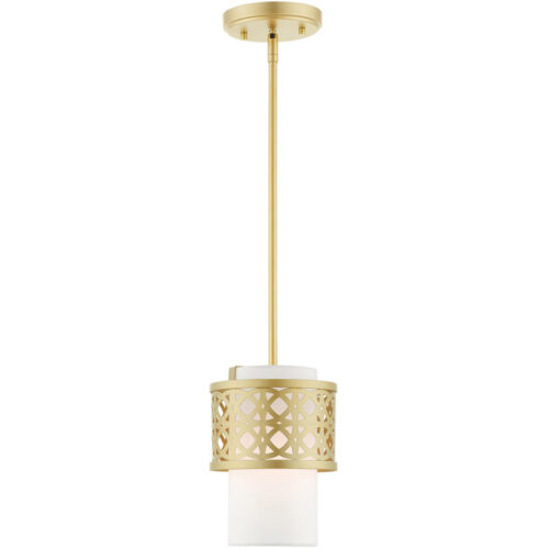 49861-33 1 Light Soft Gold Single Pendant-Lighting LumensPendant Lights