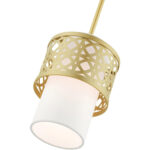 49861-33 1 Light Soft Gold Single Pendant-Lighting LumensPendant Lights