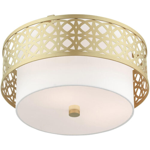 49863-33 3 Light Soft Gold Semi Flush-Lighting LumensSemi Flush