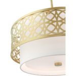 49865-33 4 Light Soft Gold Pendant Chandelier-Lighting LumensChandeliers