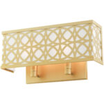 49877-33 2 Light Soft Gold ADA Double Sconce-Lighting LumensWall Sconces