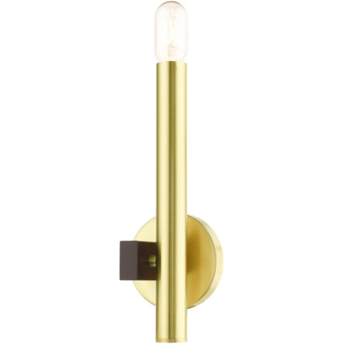 49991-12 1 Light Satin Brass ADA Single Sconce-Lighting LumensWall Sconces