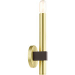 49991-12 1 Light Satin Brass ADA Single Sconce-Lighting LumensWall Sconces