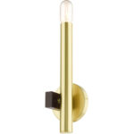 49991-12 1 Light Satin Brass ADA Single Sconce-Lighting LumensWall Sconces