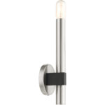 49991-91 1 Light Brushed Nickel ADA Single Sconce-Lighting LumensWall Sconces