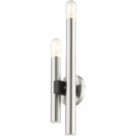 49992-91 2 Light Brushed Nickel ADA Double Sconce-Lighting LumensWall Sconces