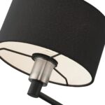 50270-04 1 Light Black Swing Arm Wall Lamp-Lighting LumensWall Lamps